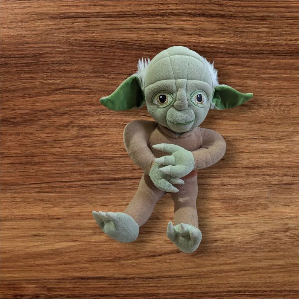 Star Wars Sitting Yoda‎ Large Stuffed Plush Toy Master Jedi  10: sitting
